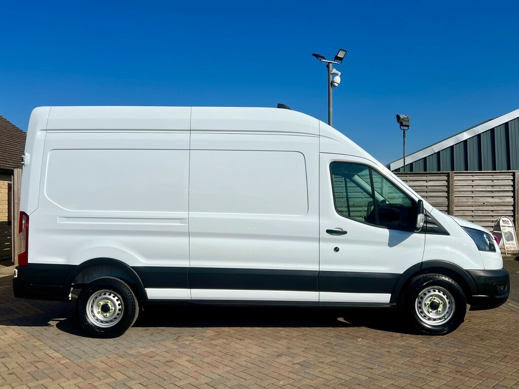 Ford Transit Custom 350 Tdci 130 L3h3 Leader Ecoblue Lwb High Roof Fwd ML72BPO White #2