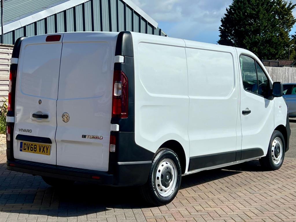 Vauxhall Vivaro 2900 Cdti 125 L1h1 Biturbo Ecotec Swb Low Roof 22 DV68VXY White #4