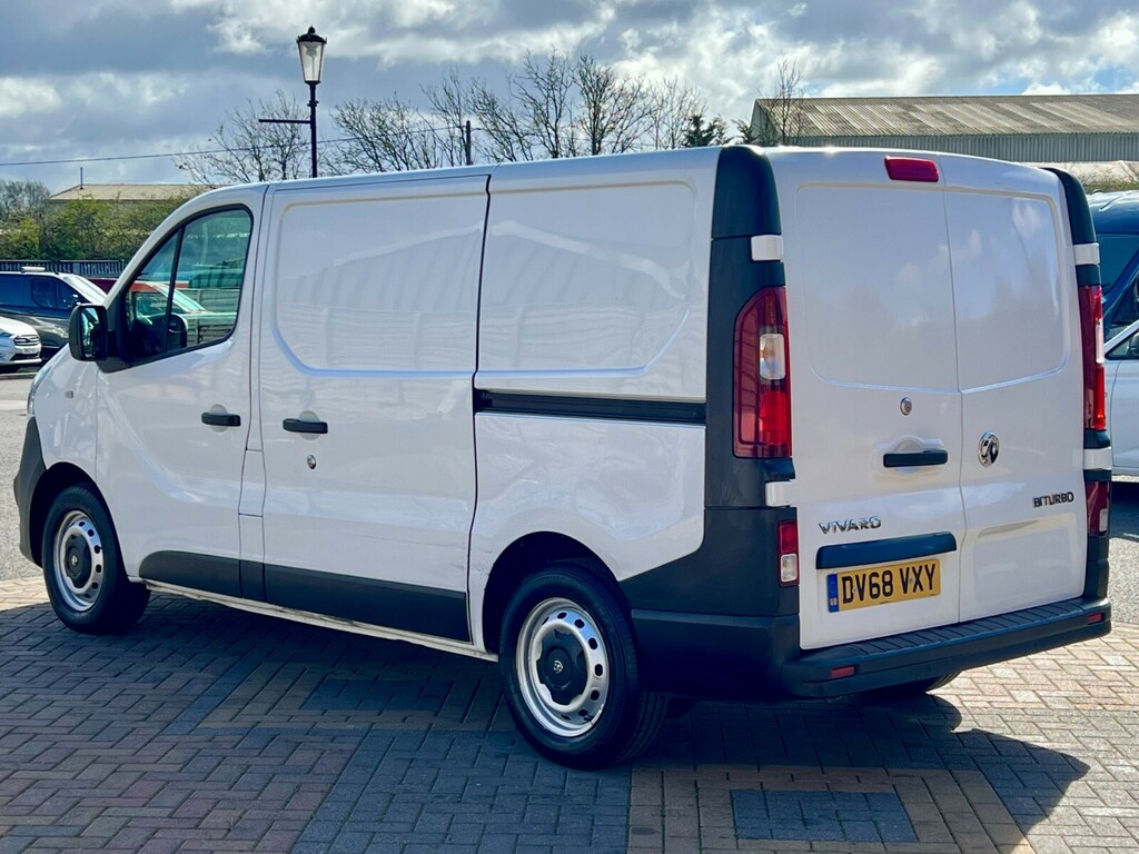 Vauxhall Vivaro 2900 Cdti 125 L1h1 Biturbo Ecotec Swb Low Roof 22 DV68VXY White #6