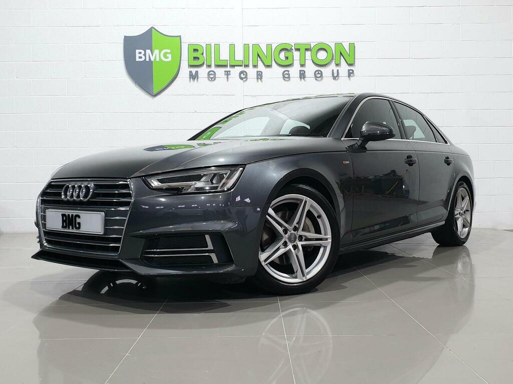 Audi A4 Saloon 2.0 Tdi Ultra S Line Euro 6 Ss 2016 KR66TNF Grey #3