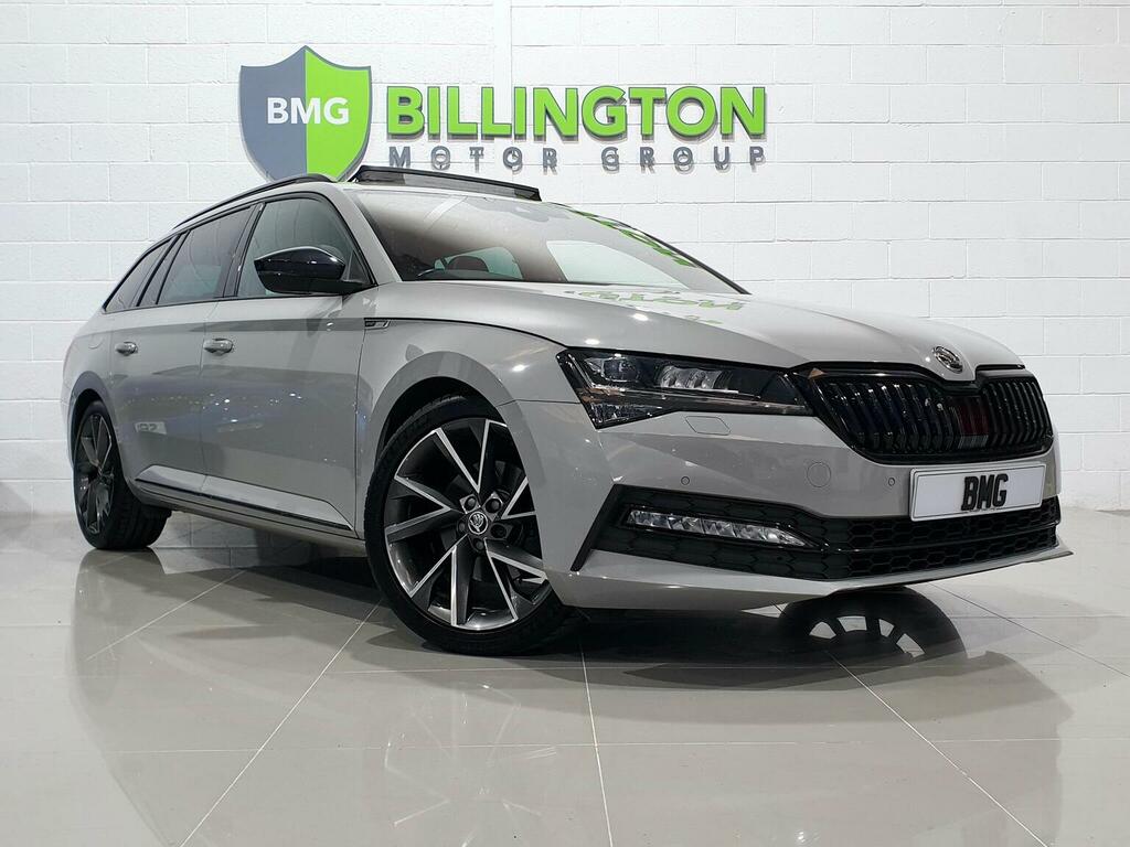 Skoda Superb Estate 2.0 Tdi Sportline Plus Dsg 4Wd Euro 6 Ss Grey