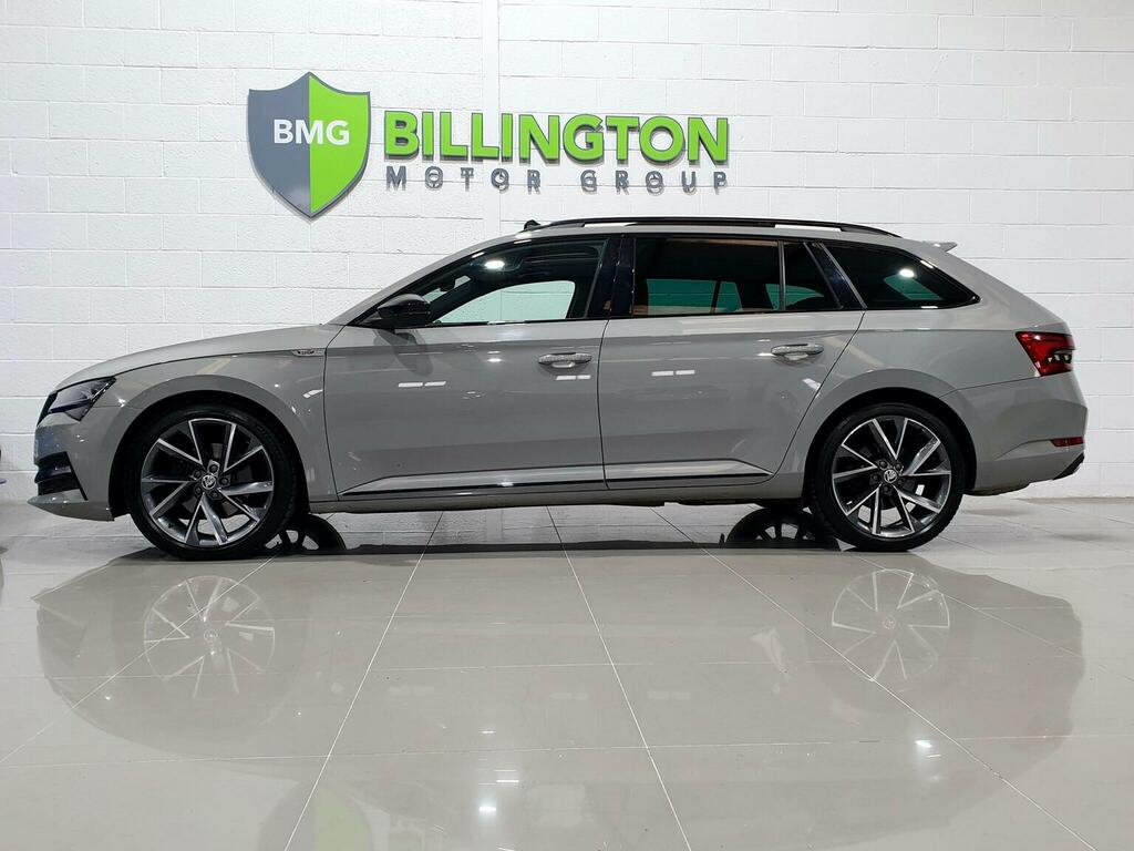 Skoda Superb Estate 2.0 Tdi Sportline Plus Dsg 4Wd Euro 6 Ss DA70ZSW Grey #4