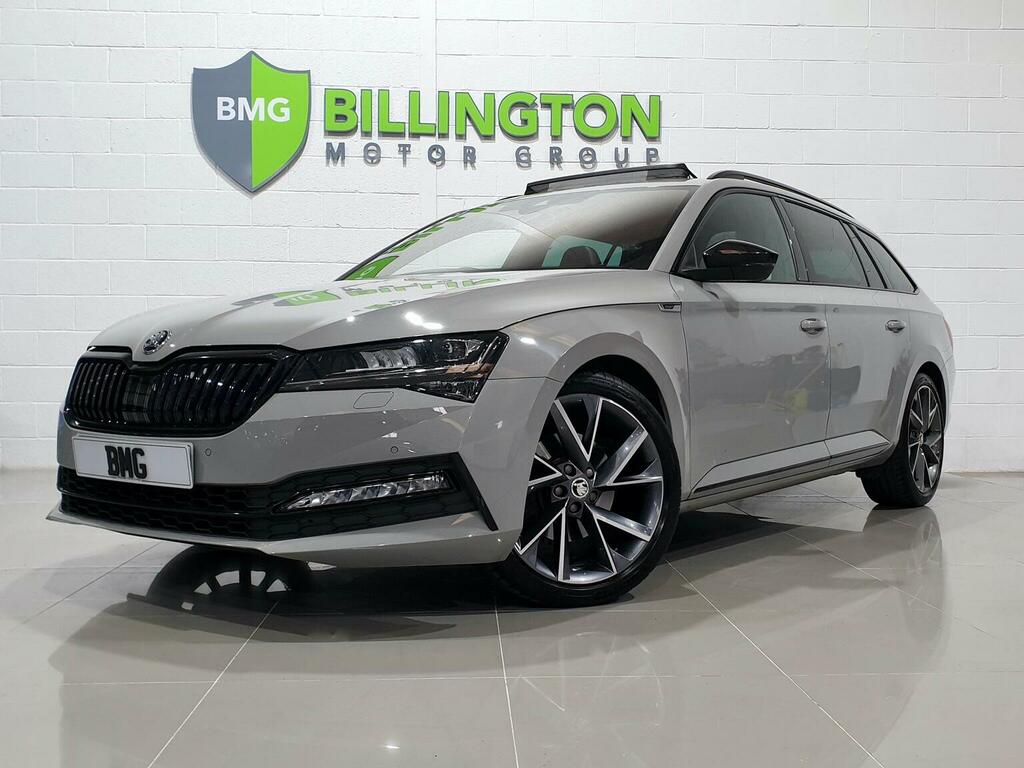 Skoda Superb Estate 2.0 Tdi Sportline Plus Dsg 4Wd Euro 6 Ss DA70ZSW Grey #3