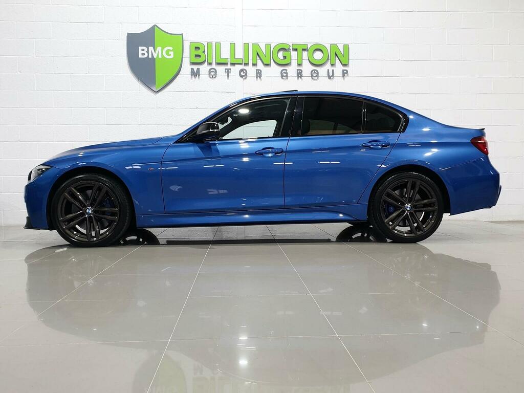 BMW 3 Series Saloon 3.0 330D M Sport Shadow Edition Xdrive YK18VRU Blue #4