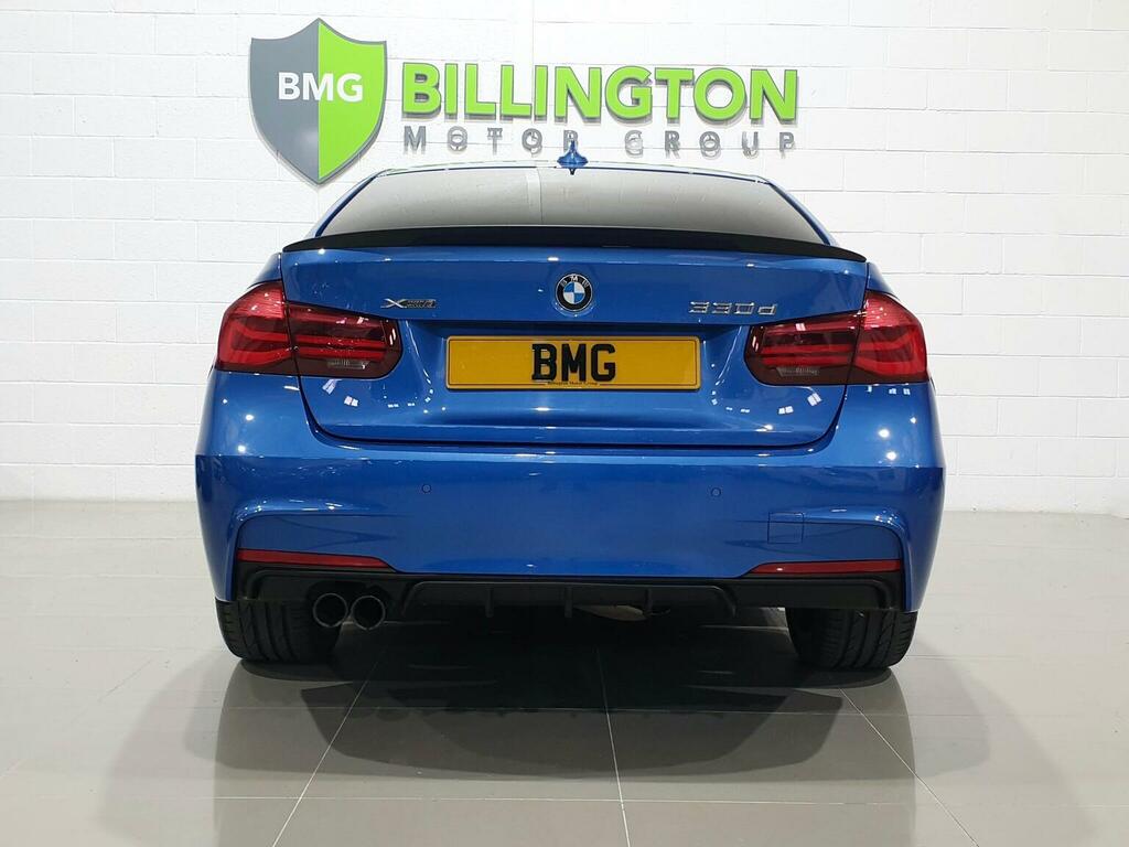BMW 3 Series Saloon 3.0 330D M Sport Shadow Edition Xdrive YK18VRU Blue #6