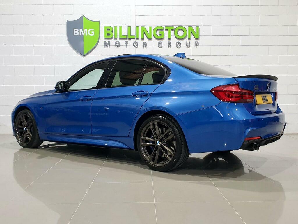 BMW 3 Series Saloon 3.0 330D M Sport Shadow Edition Xdrive YK18VRU Blue #5
