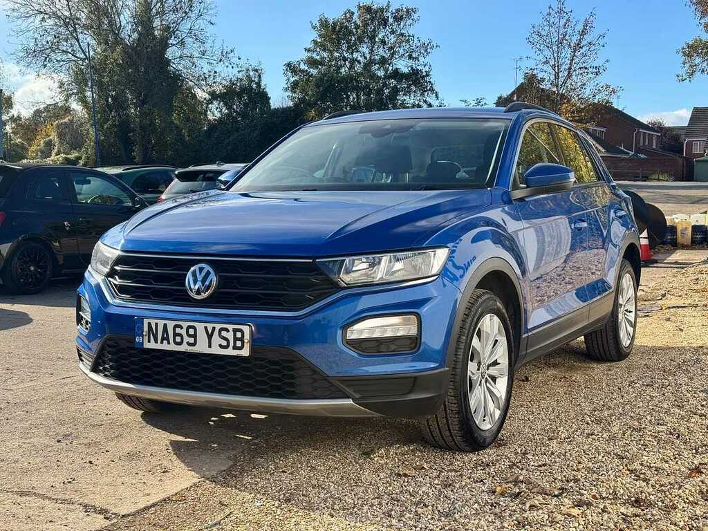 Volkswagen T-Roc Se Tsi NA69YSB Blue #4
