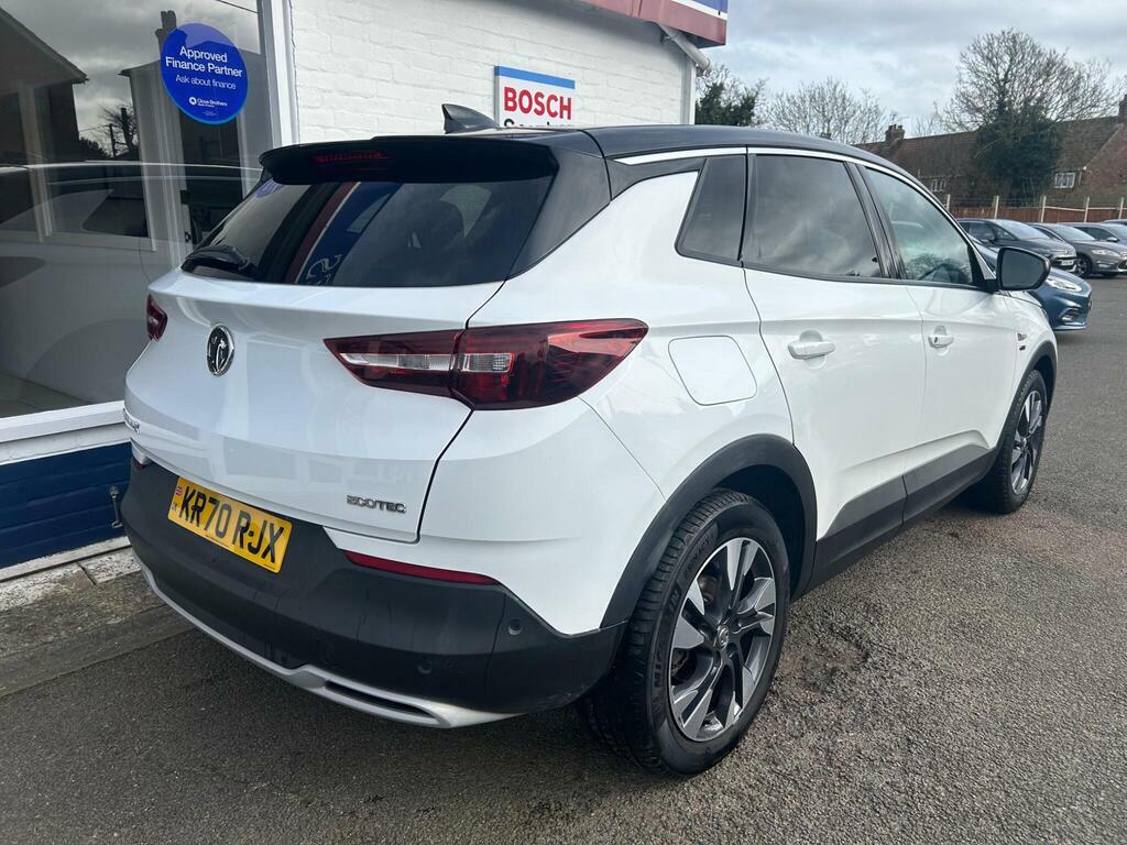 Vauxhall Grandland X 1.2 Turbo Griffin Euro 6 S S KR70RJX White #4