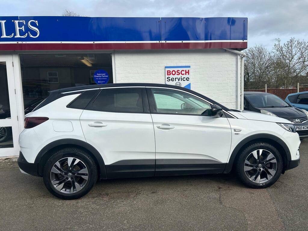 Vauxhall Grandland X 1.2 Turbo Griffin Euro 6 S S KR70RJX White #5