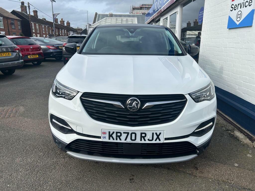 Vauxhall Grandland X 1.2 Turbo Griffin Euro 6 S S KR70RJX White #2