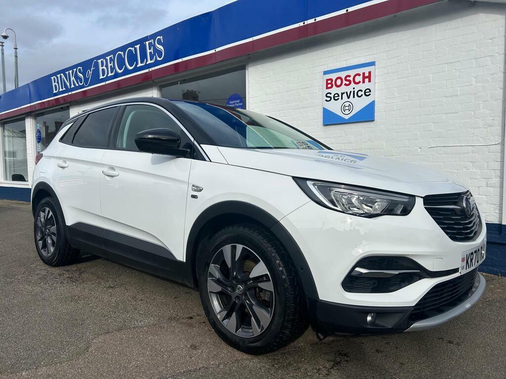 Vauxhall Grandland X 1.2 Turbo Griffin Euro 6 S S White
