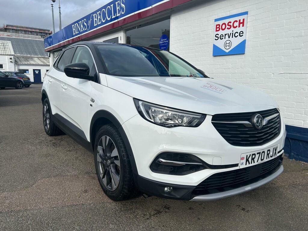 Vauxhall Grandland X 1.2 Turbo Griffin Euro 6 S S KR70RJX White #6