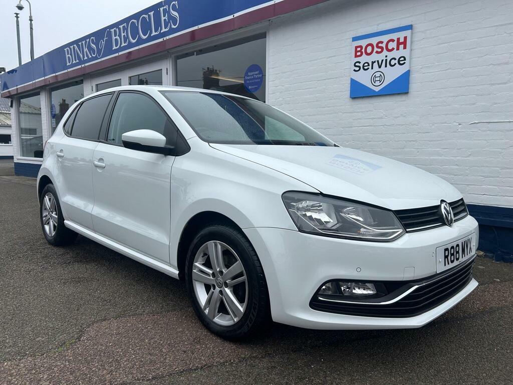 Volkswagen Polo 1.2 Tsi Match Edition Euro 6 S S White