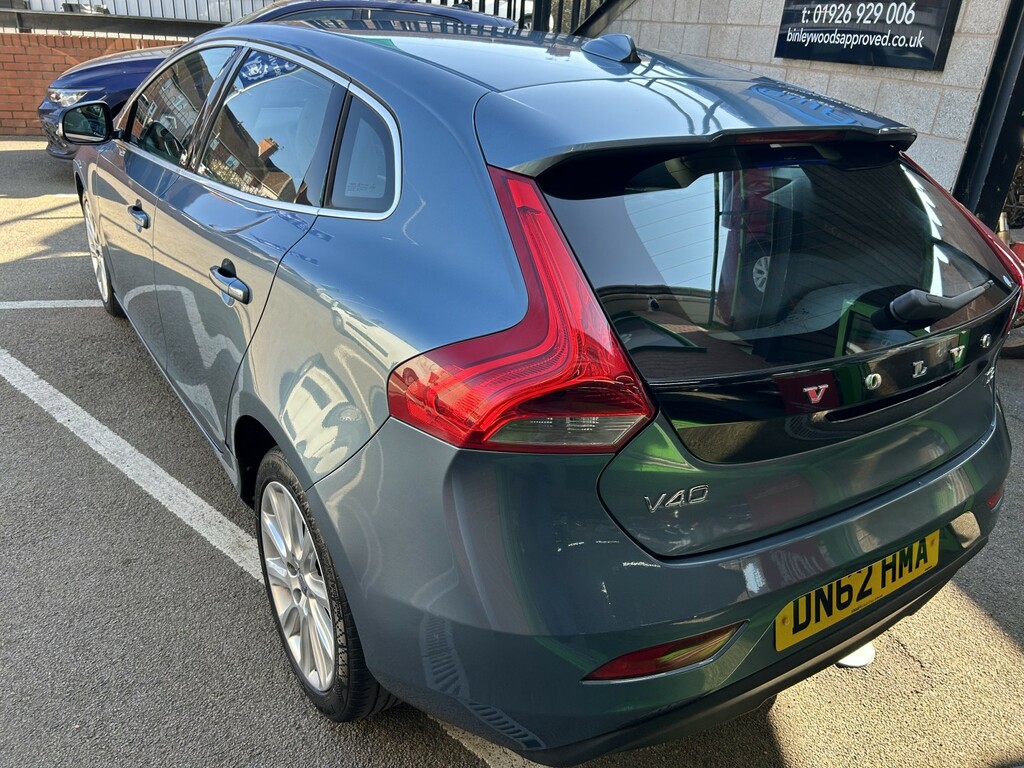 Volvo V40 Hatchback 1.6 D2 Se Lux Nav 201262 Blue #4