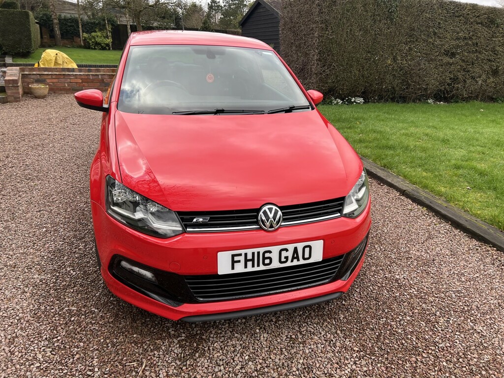 Volkswagen Polo 1.2 Tsi Bluemotion Tech R-line 2016 Red