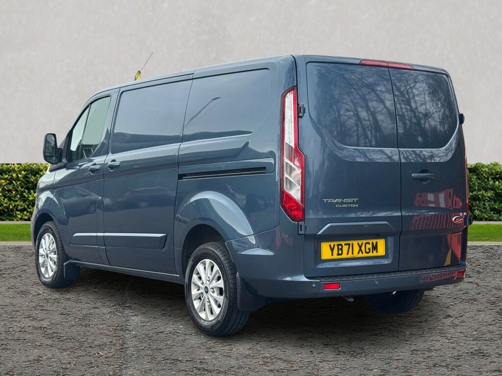 Ford Transit Custom 2.0 Ecoblue 130Ps Low Roof Limited Van YB71XGM Blue #5