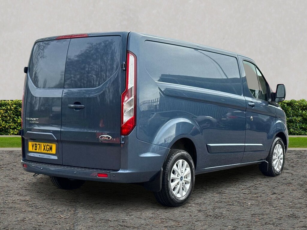 Ford Transit Custom 2.0 Ecoblue 130Ps Low Roof Limited Van YB71XGM Blue #3