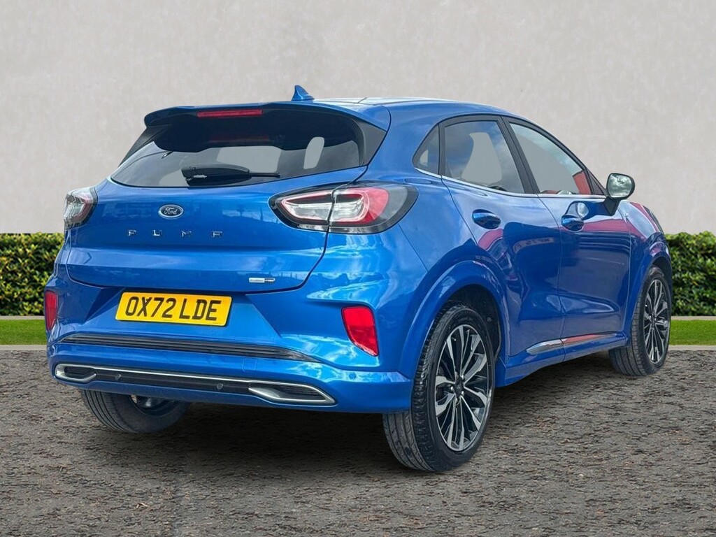 Ford Puma 1.0 Ecoboost Hybr Mhev 155 St-line Vignale Dct OX72LDE Blue #3