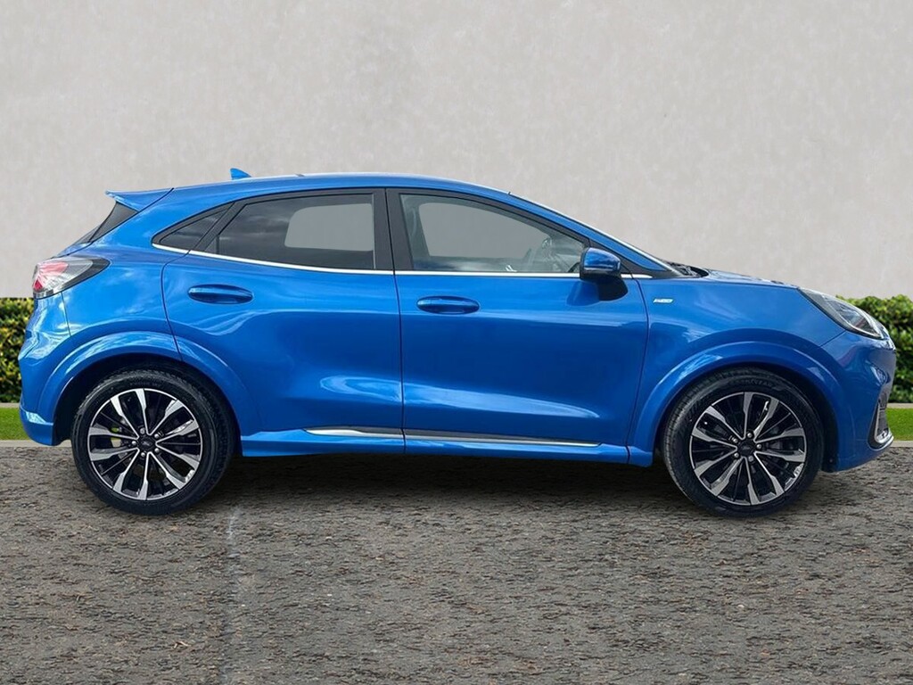Ford Puma 1.0 Ecoboost Hybr Mhev 155 St-line Vignale Dct OX72LDE Blue #2