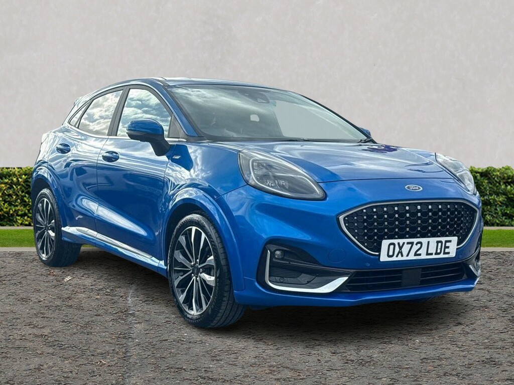 Ford Puma 1.0 Ecoboost Hybr Mhev 155 St-line Vignale Dct Blue