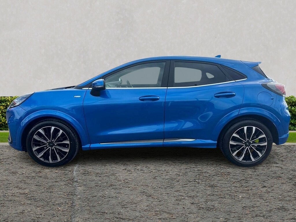 Ford Puma 1.0 Ecoboost Hybr Mhev 155 St-line Vignale Dct OX72LDE Blue #6