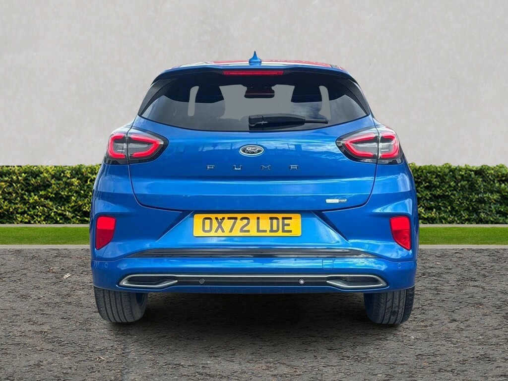 Ford Puma 1.0 Ecoboost Hybr Mhev 155 St-line Vignale Dct OX72LDE Blue #4