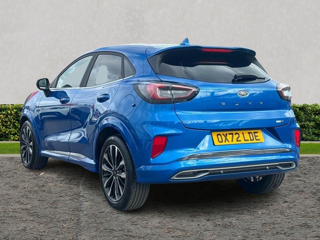 Ford Puma 1.0 Ecoboost Hybr Mhev 155 St-line Vignale Dct OX72LDE Blue #5