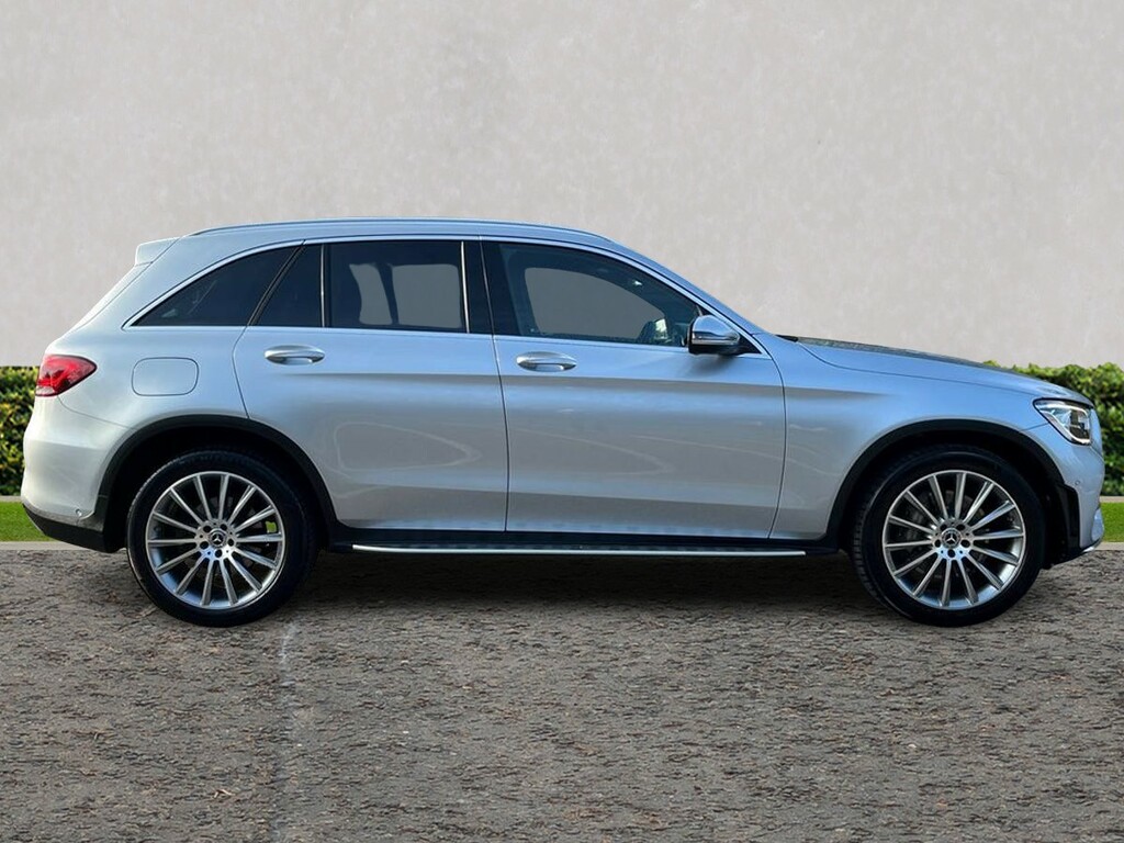 Mercedes-Benz GLC Class Glc 220D 4Matic Amg Line Premium 9G-tronic KM22XYO Silver #2