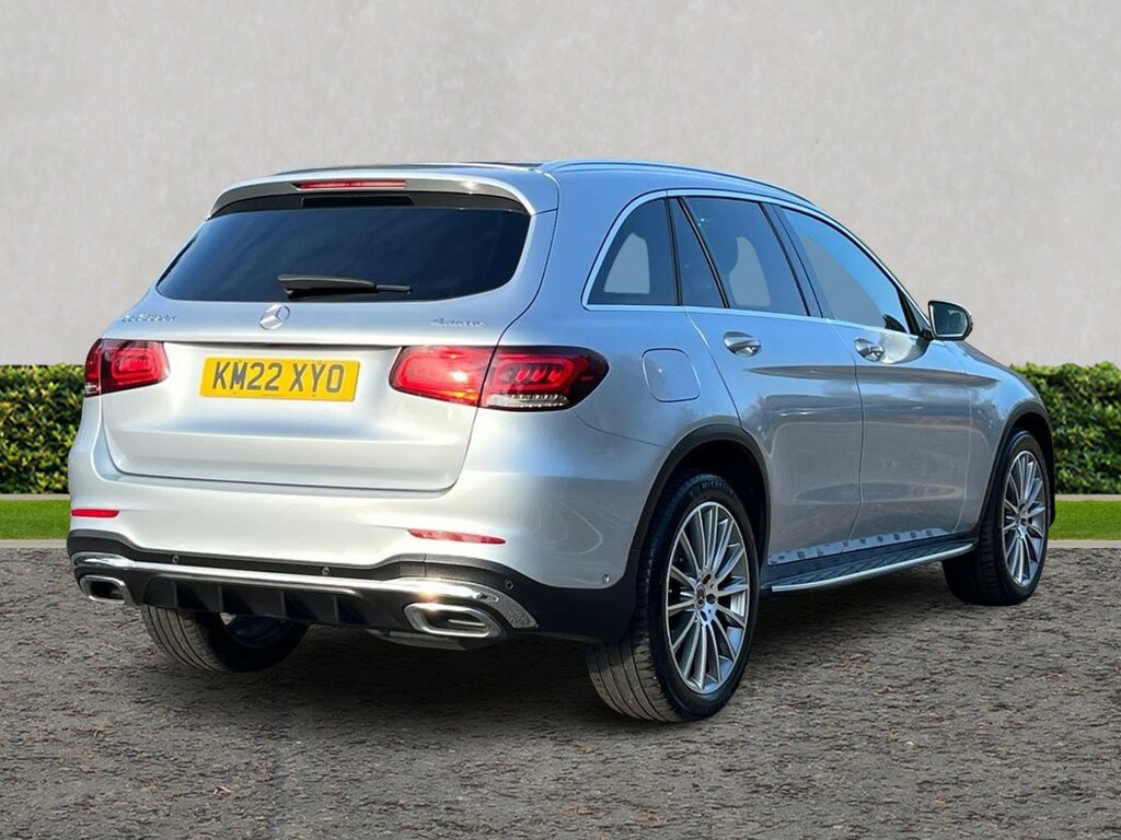 Mercedes-Benz GLC Class Glc 220D 4Matic Amg Line Premium 9G-tronic KM22XYO Silver #3