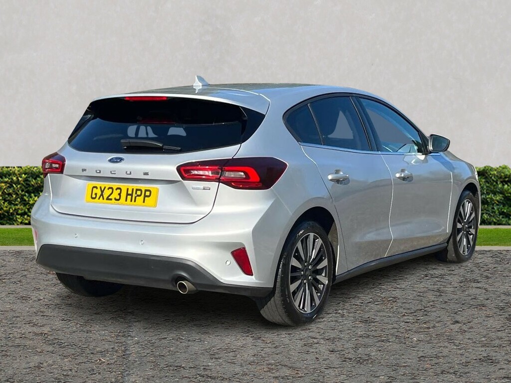 Ford Focus 1.0 Ecoboost Hybrid Mhev 155 Titanium X GX23HPP Silver #3