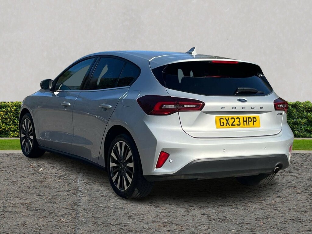 Ford Focus 1.0 Ecoboost Hybrid Mhev 155 Titanium X GX23HPP Silver #5