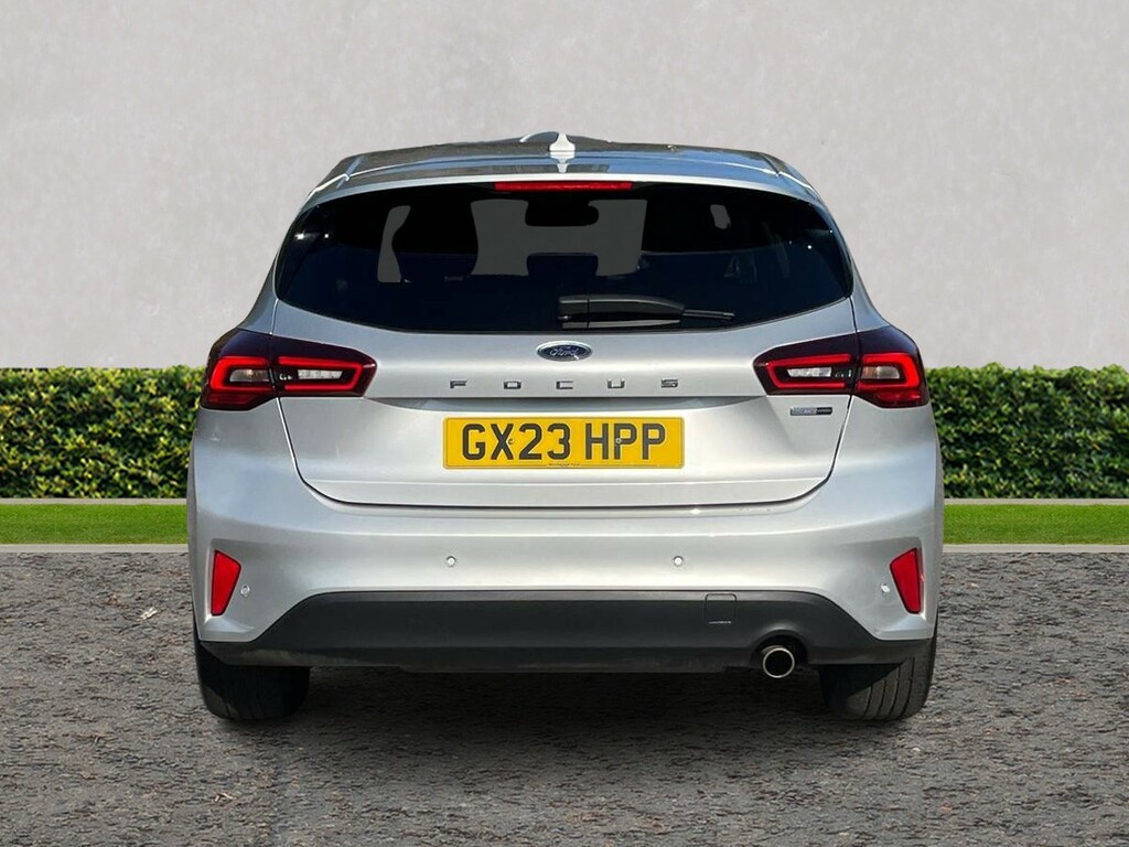 Ford Focus 1.0 Ecoboost Hybrid Mhev 155 Titanium X GX23HPP Silver #4