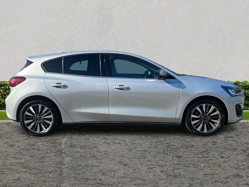 Ford Focus 1.0 Ecoboost Hybrid Mhev 155 Titanium X GX23HPP Silver #2