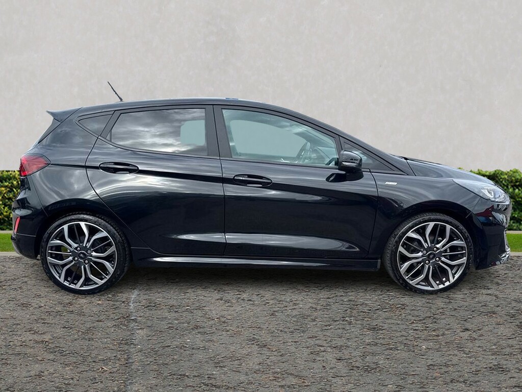 Ford Fiesta 1.0 Ecoboost St-line Vignale YP22GFX Black #2