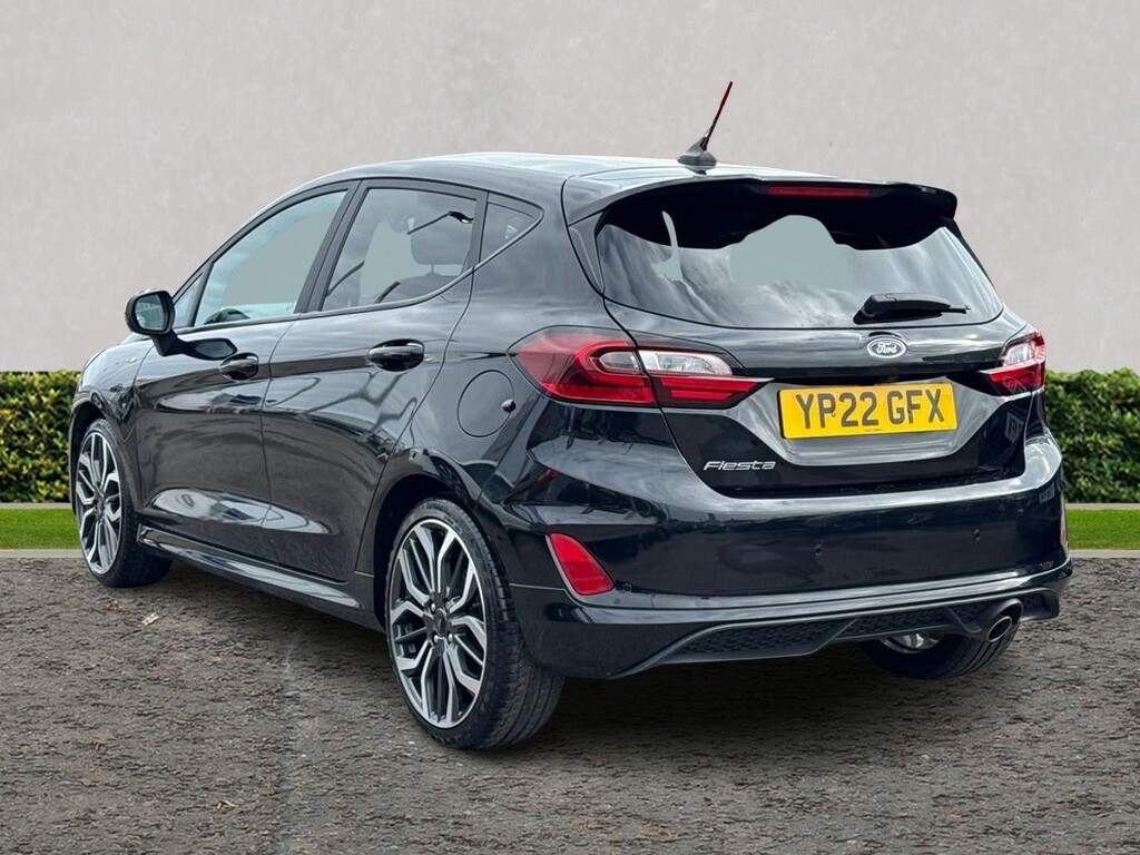 Ford Fiesta 1.0 Ecoboost St-line Vignale YP22GFX Black #5