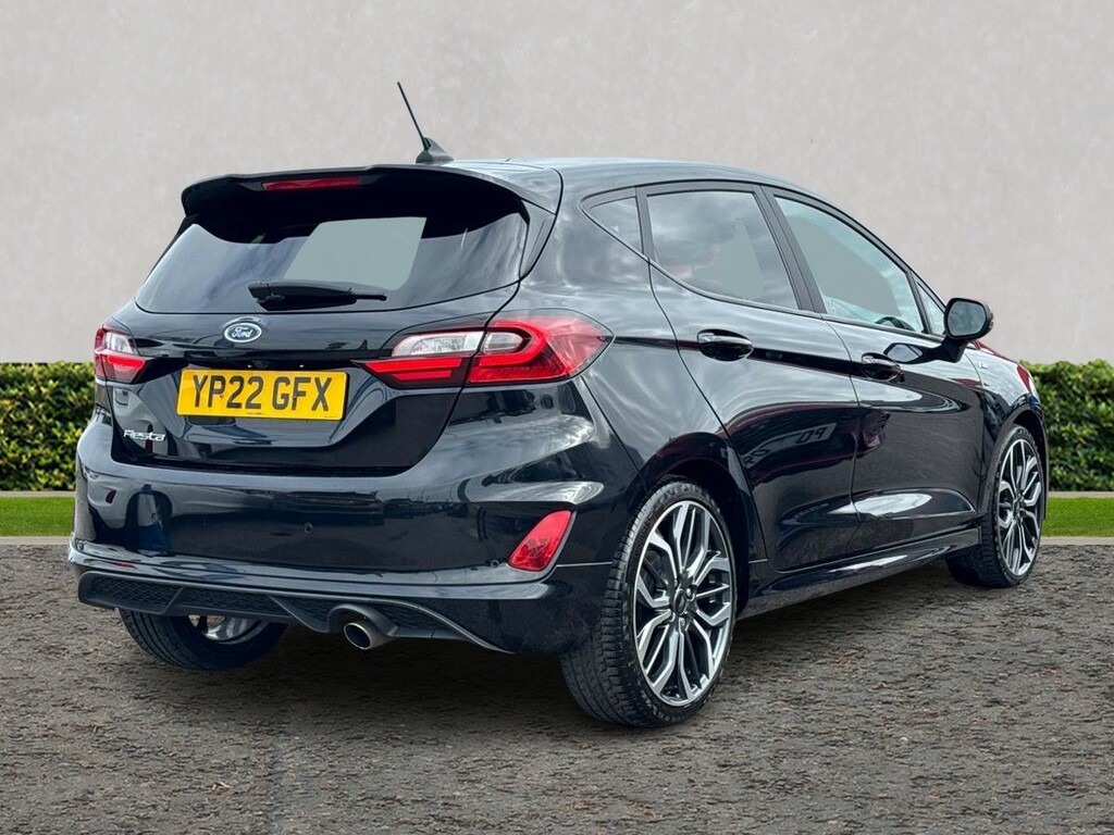 Ford Fiesta 1.0 Ecoboost St-line Vignale YP22GFX Black #3