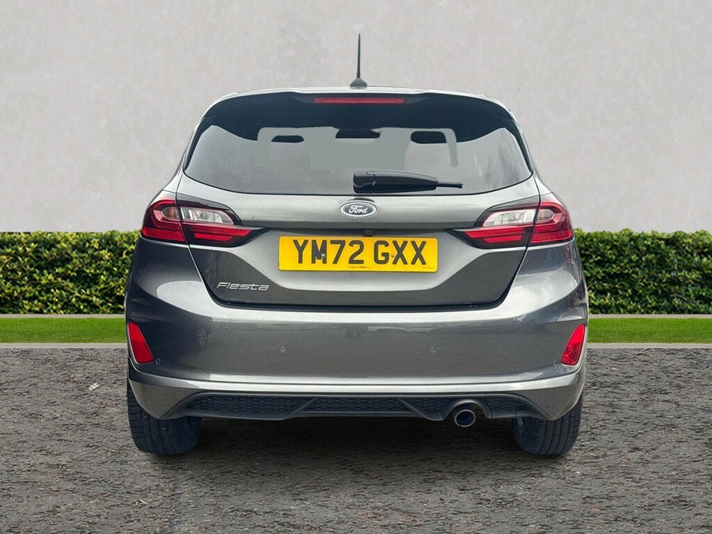 Ford Fiesta 1.0 Ecoboost St-line Vignale YM72GXX Grey #4