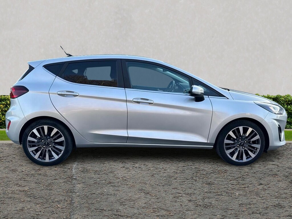 Ford Fiesta 1.0 Ecoboost Hbd Mhev 125 Titanium X YA72FRK Silver #2