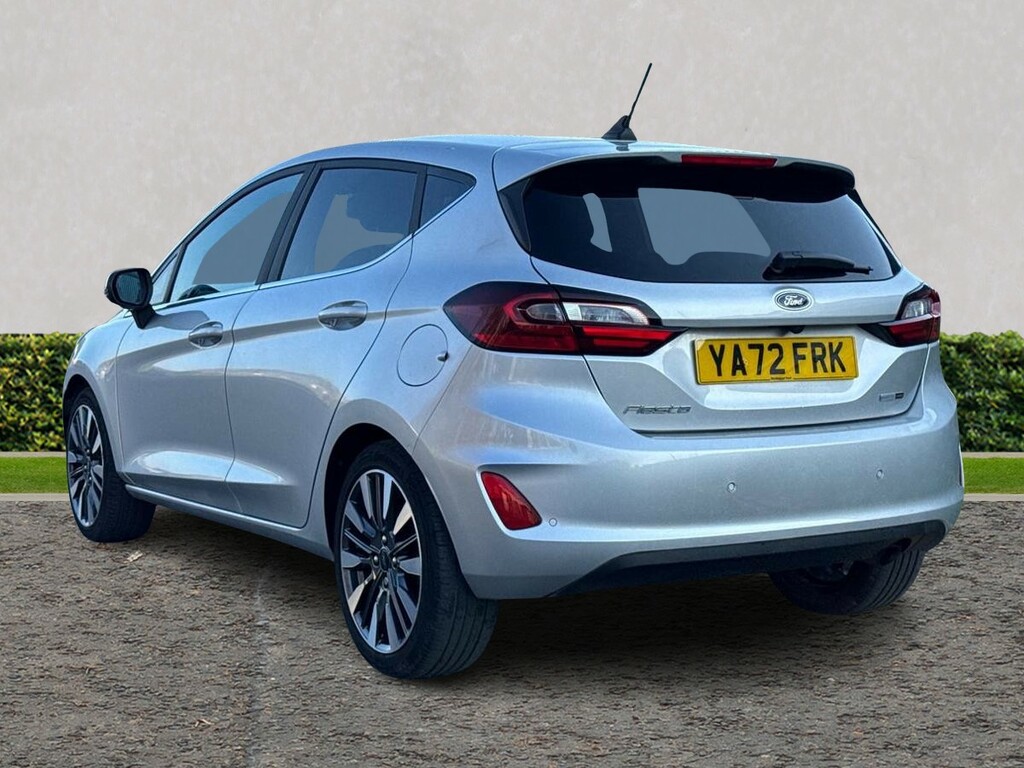 Ford Fiesta 1.0 Ecoboost Hbd Mhev 125 Titanium X YA72FRK Silver #5