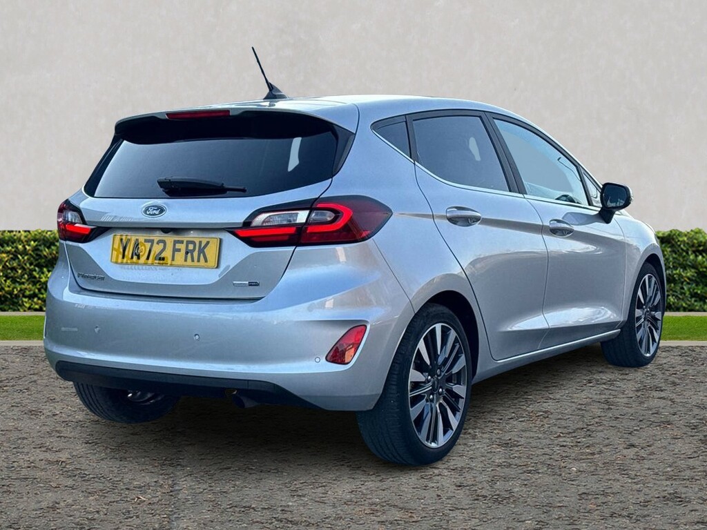 Ford Fiesta 1.0 Ecoboost Hbd Mhev 125 Titanium X YA72FRK Silver #3