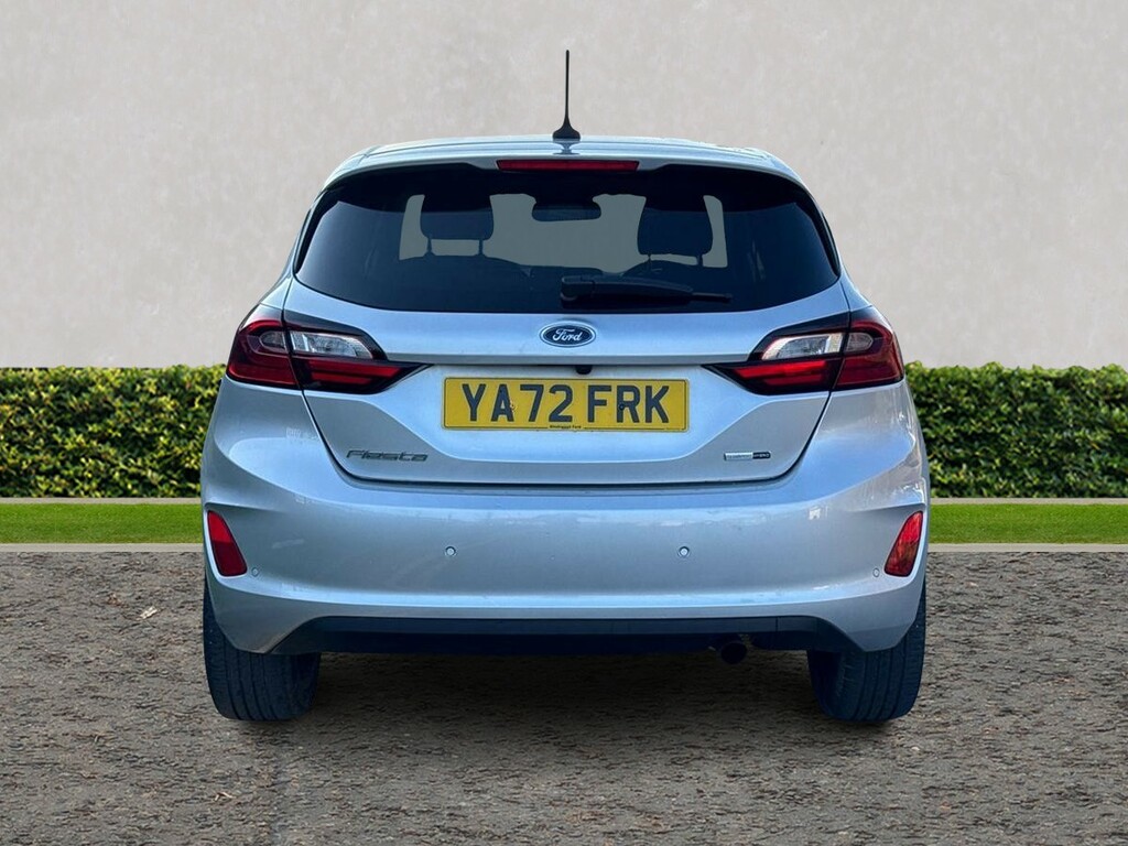 Ford Fiesta 1.0 Ecoboost Hbd Mhev 125 Titanium X YA72FRK Silver #4