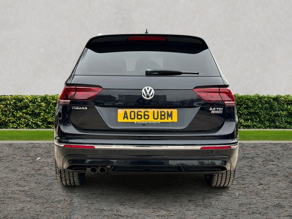 Volkswagen Tiguan 2.0 Tdi 150 4Motion R-line Dsg Black #4