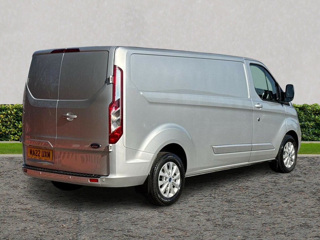 Ford Transit Custom 2.0 Ecoblue 130Ps Low Roof Limited Van MA22UXM Silver #3