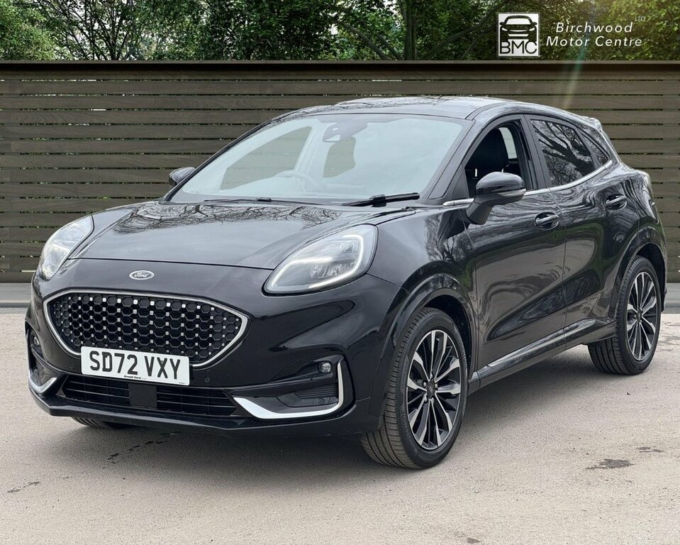 Ford Puma 1L St-line Vignale SD72VXY Black #3