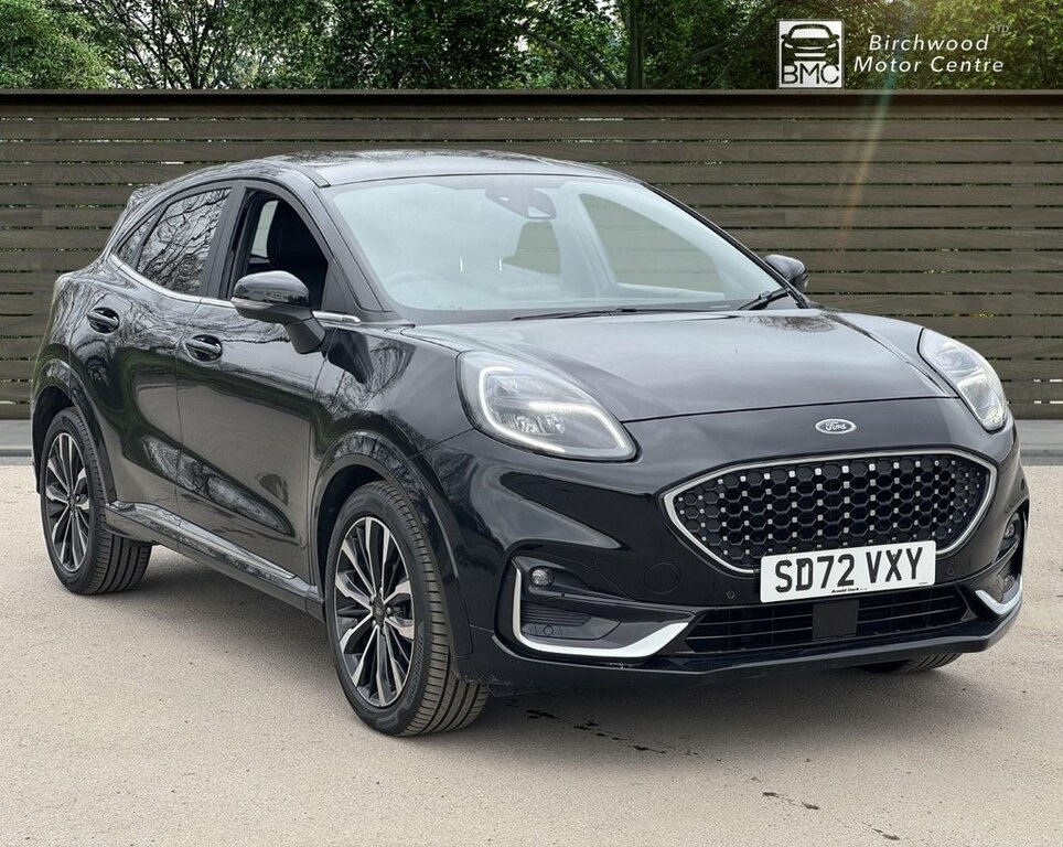 Ford Puma 1L St-line Vignale Black