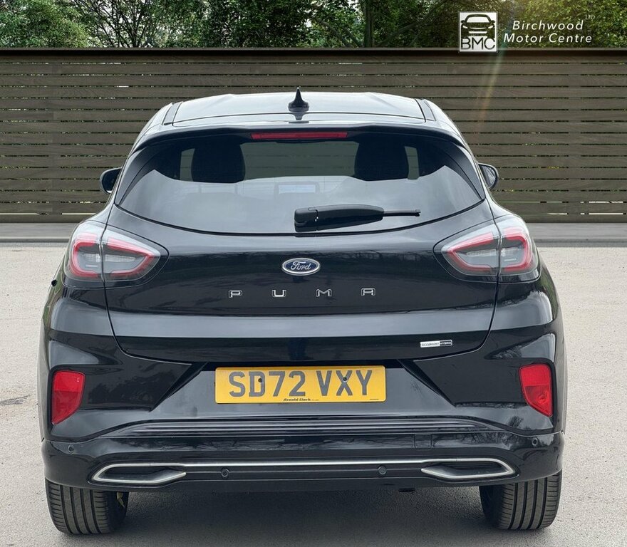 Ford Puma 1L St-line Vignale SD72VXY Black #6