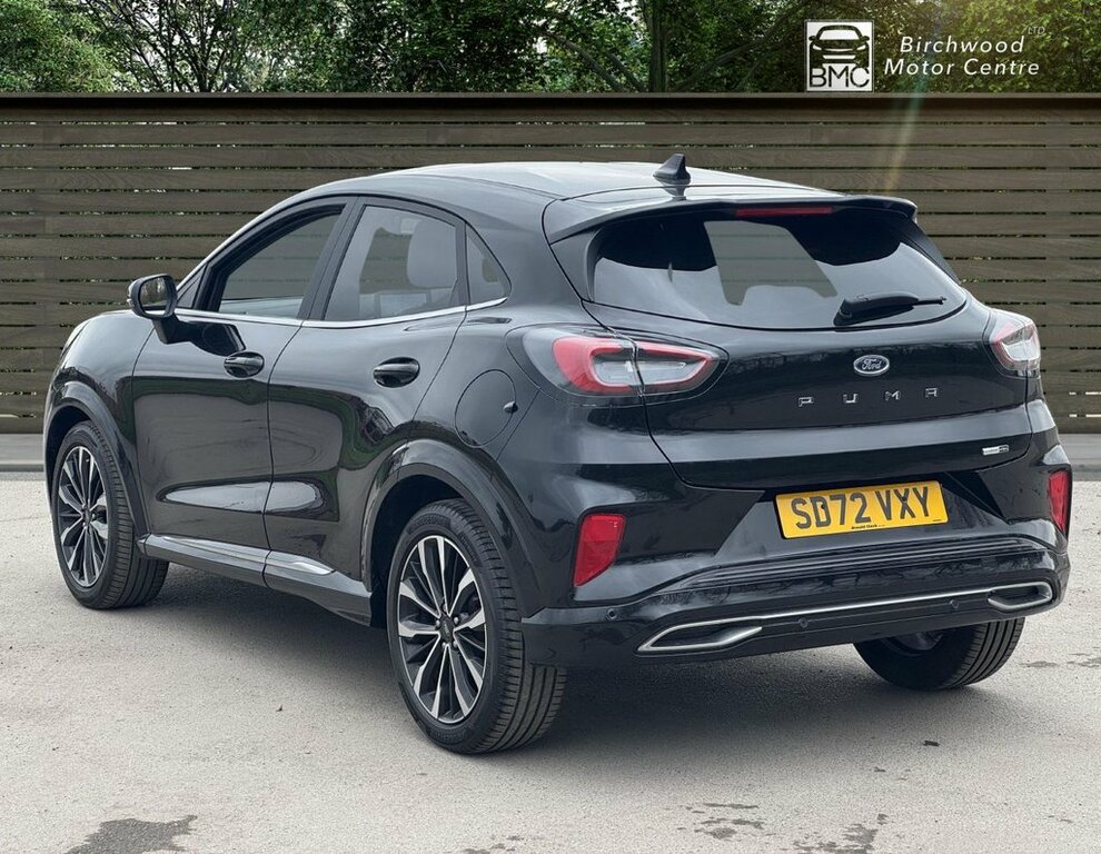 Ford Puma 1L St-line Vignale SD72VXY Black #5
