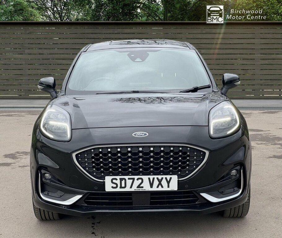Ford Puma 1L St-line Vignale SD72VXY Black #2