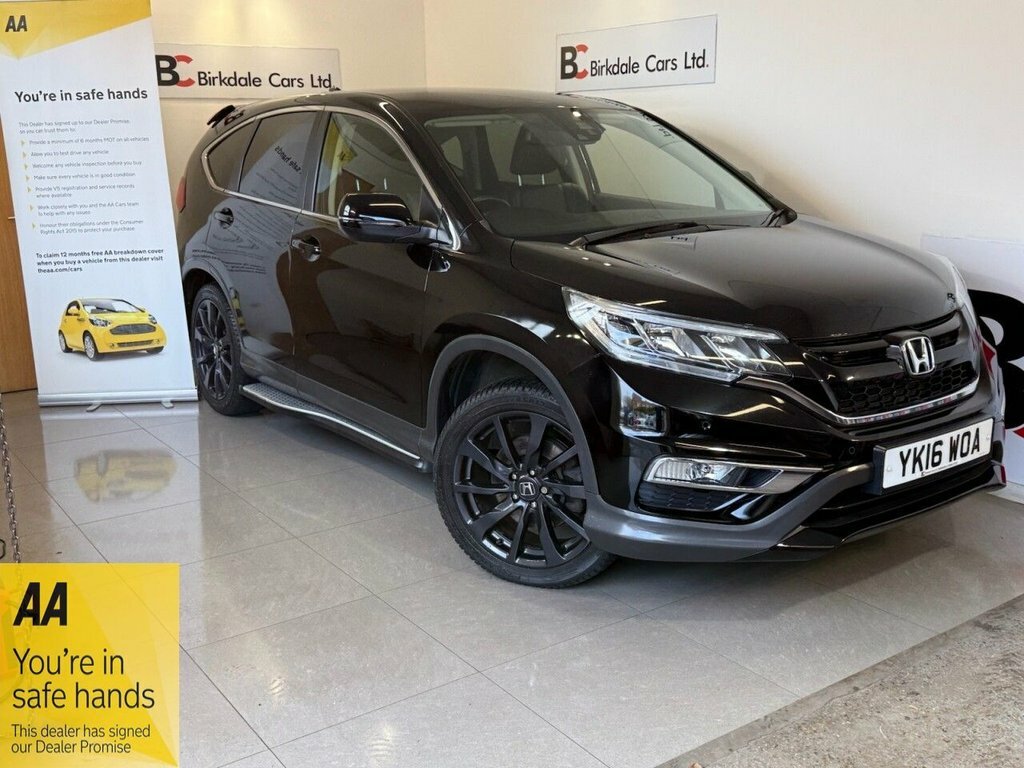 Honda Cr-V 1.6L Black Edition YK16WOA Black #2
