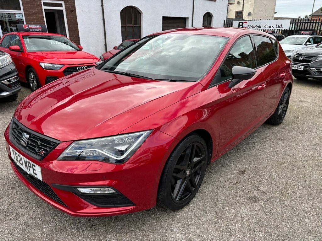 Seat Leon 1.5L Fr Black Edition Red #3
